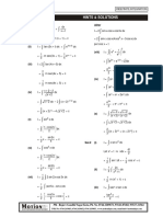 Exercise - 3 Motion Solution