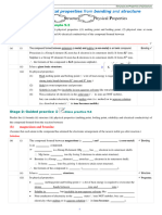 9.8 - Predicting Properties From Bonding and Structures