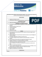 Extracción de Orina Estéril Por Técnica Del Chorro Medio - Lista de Cotejo (EDITADA)