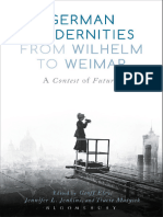 Geoff Eley - Jennifer L. Jenkins - Tracie Matysik - (Eds.) - German Modernities From Wilhelm To Weimar - A Contest of Futures (2016, Bloomsbury)