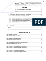 Índice: 1. EVALUACIÓN DEL PAVIMENTO EXISTENTE ............................. 3