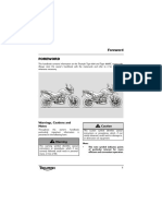 Tiger 800 ABS User manual-UK