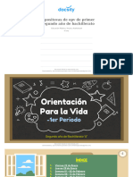 Docsity Diapositovas de Opv de Primer y Segundo Ano de Bachillerato