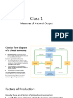 Class 1 National Output