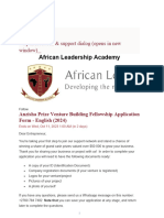 African Leadership Academy