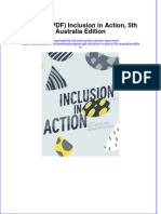 Original PDF Inclusion in Action 5th Australia Edition PDF
