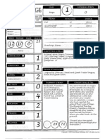 Dragon Age - Player Aid Sample Characters