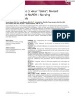 Int J of Nursing Knowl - 2018 - Miguel - Call For The Use of Axial Terms Toward Completeness of NANDA I Nursing Diagnoses