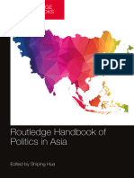 (Routledge Handbooks) Shiping Hua (Editor) - Routledge Handbook of Politics in Asia (2018)