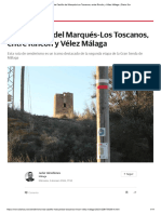 Ruta Castillo Del Marqués-Los Toscanos, Entre Rincón y Vélez Málaga - Diario Sur