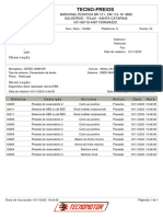 Relatório SERVIÇO EXECUTADO