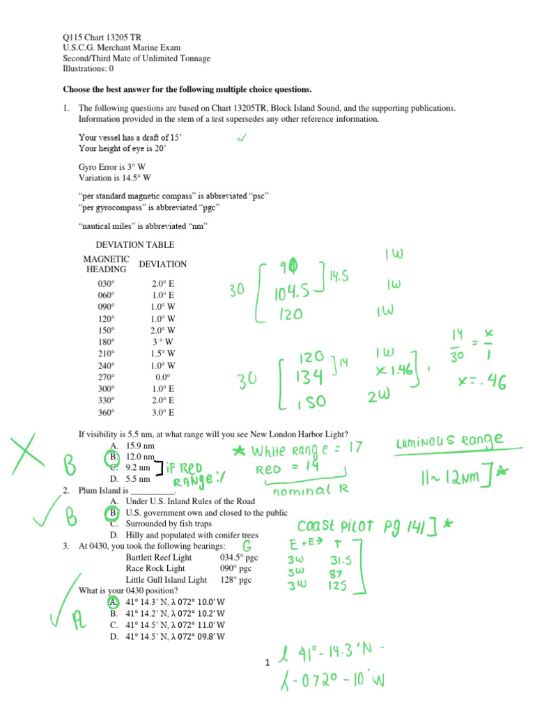 Block Island Sound Chart Plot Qualifier PDF Compass Navigation