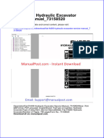 Fiat Fh200 Hydraulic Excavator Service Manual 73158520