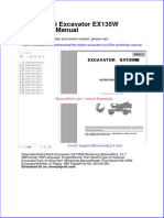 Fiat Hitachi Excavator Ex135w Workshop Manual