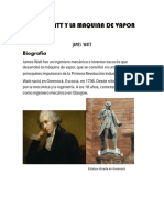 James Watt y La Maquina de Vapor