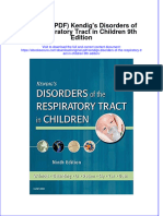 Original PDF Kendigs Disorders of The Respiratory Tract in Children 9th Edition PDF