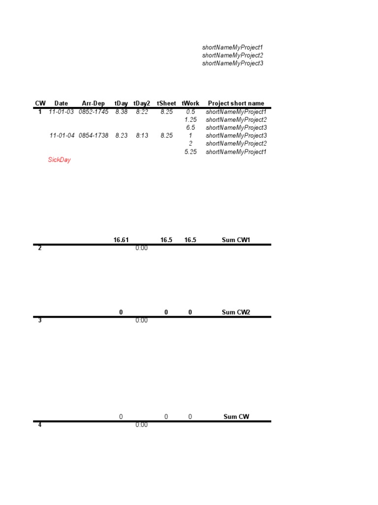 My Working Day | PDF | Technology & Engineering