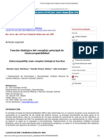 Función Biológica Del Complejo Principal de Histocompatibilidad