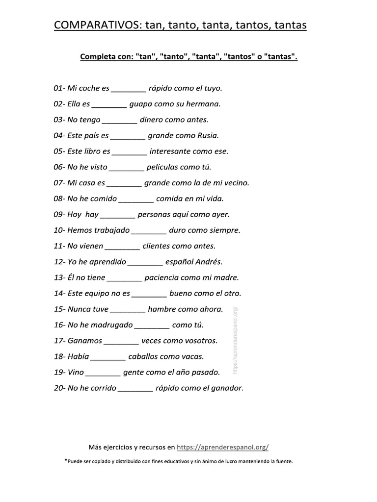 comparativos-de-igualdad-exercises-pdf