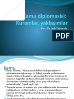 Kamu Diplomasisi Kuramlar