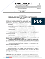 Ley 21.635 Modifica El CPP para Incorporar Nuevos Criterios de Procedencia de La Medida Cautelar de Prisión Preventiva