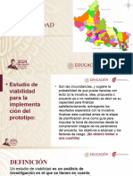 Viabilidad de Proyectos Prototipos