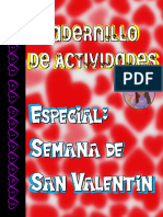 SAN VALENTÍN MULTIGRADO?CUADERNILLO DE ACTIVIDADES (Anexos) 2024 Esmeralda Te Enseña PDF