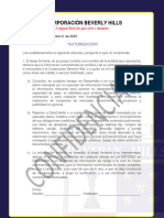 Autorización de Consulta A Centrales de Riesgo