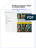 Original PDF Macroeconomics Eighth 8th Canadian Edition PDF