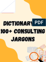 Dictionary of Consulting Jargons