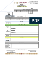 Formato de Planeación Didáctica Matemáticas