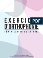 Exercices Dorthophonie