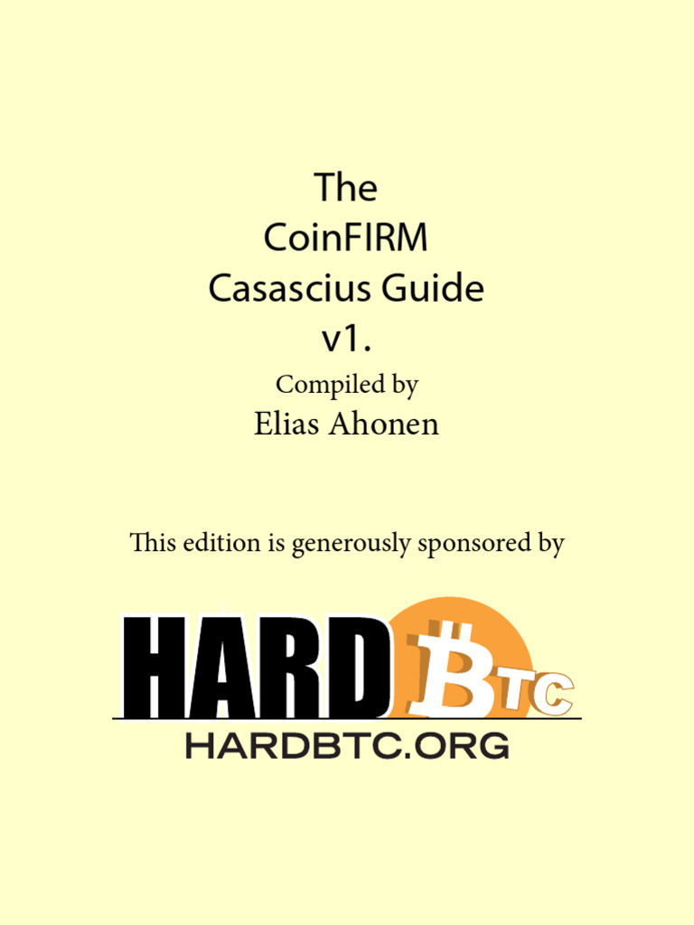 The CoinFIRM Casascius Guide v0.11 | PDF | Counterfeit | Bitcoin