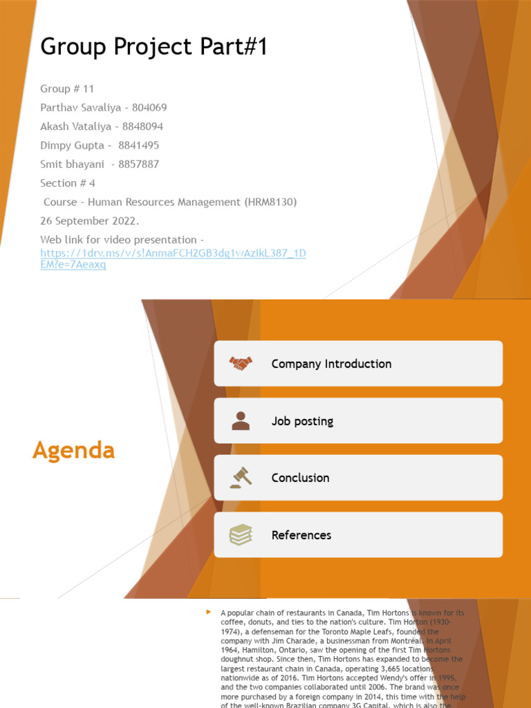 Group Project Part 1 | PDF | Business