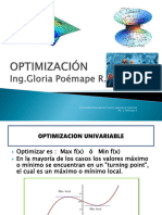 Optimización Univariable