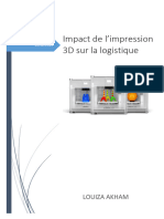 Impréssion 3D - Logistique - AKHAM-Louiza
