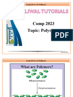 COMP 2024 - Polymers