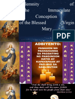 Dakilang Kapistahan NG Immaculada Conception