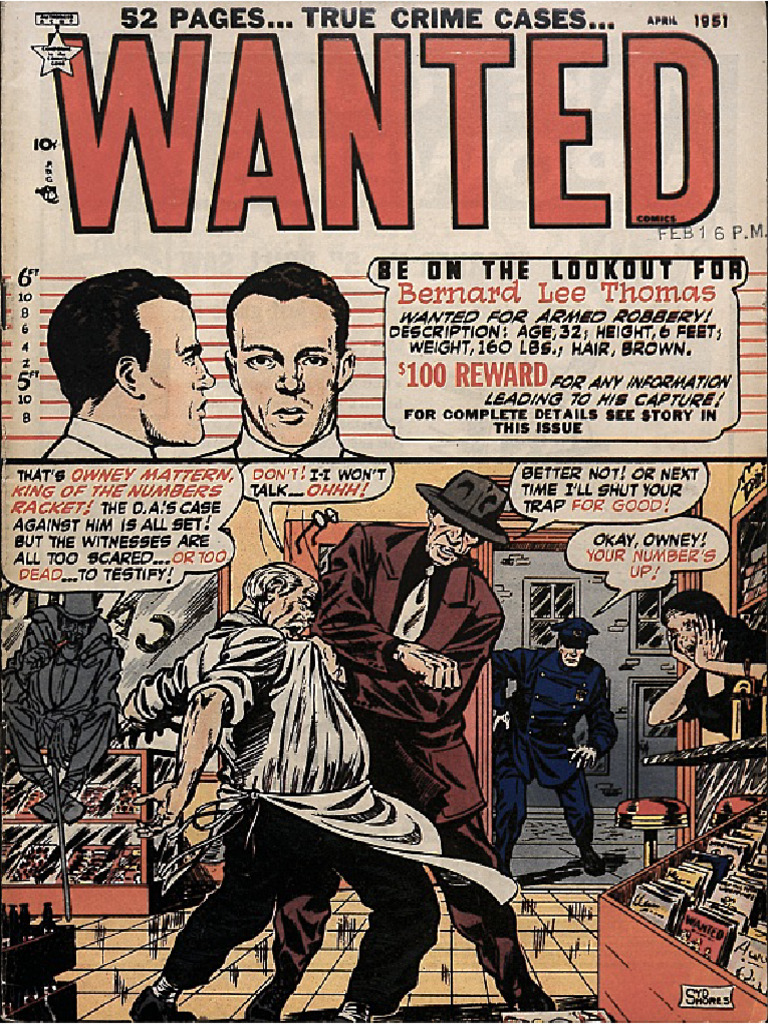 Wanted Comics 36 Diff Ver JVJ RH Yoc - PDF Room | PDF