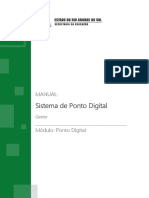 PONTO DIGITAL - Manual do Gestor v2 0