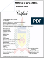 Certificado UFSC 2