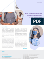 Levantamento Internacional de Boas Práticas de Saúde Mental Escolar