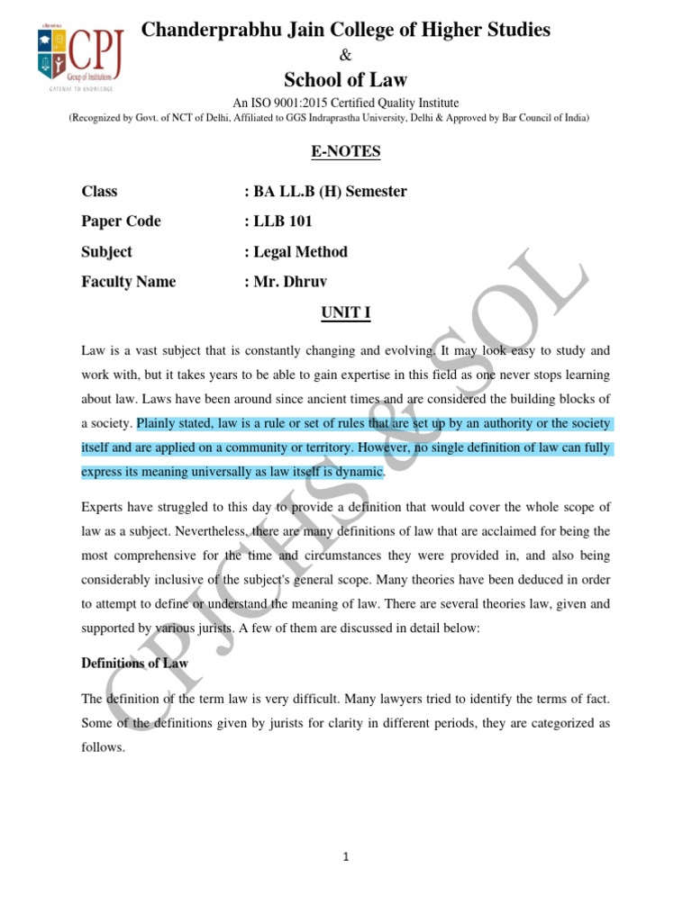 e-notes-legal-method-unit-1-pdf-justice-crime-violence