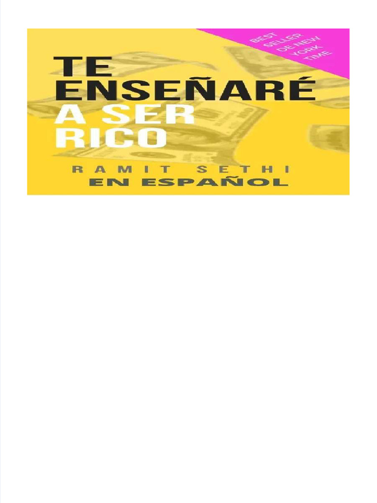 Te Enseñare A Ser Rico - Ramit-Sethi 2018 | PDF | Asignación de activos ...