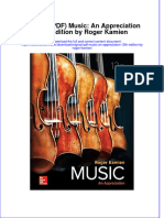 Original PDF Music An Appreciation 12th Edition by Roger Kamien PDF