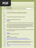 11 - How To Send Reminder Notification To Approver - Shareapps4u