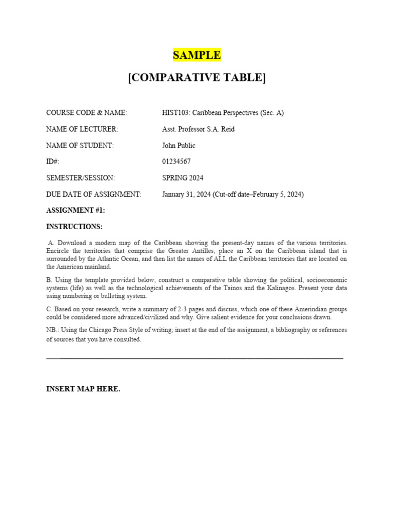 SPRING 2024-HIST103-Caribbean Perspectives-Ass.1-Comptab-TEMPLATE ...