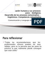 1 - La Comunicación Humana y Sus Procesos Psico