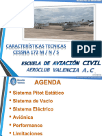 Clase 3 Caract Tecnicas C172 Escuela Aeroclub Valencia 2022