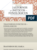 9 - Trastornos Foneticos Fonologicos